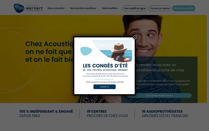Képernyőkép: acoustique-wernert.com