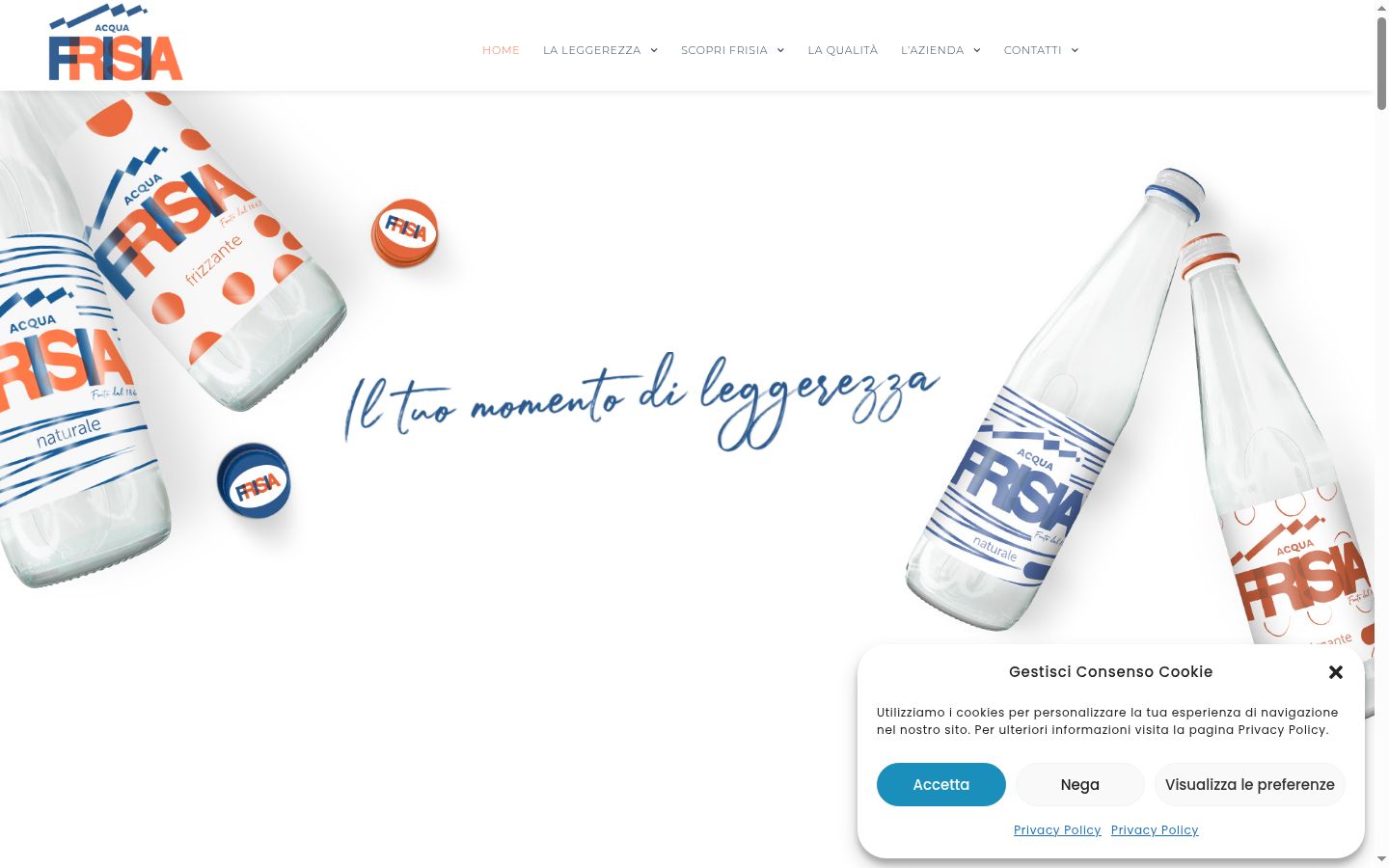 Sutikimo reklamjuostės, rodytos prieš bet kokią sąveiką, ekrano kopija