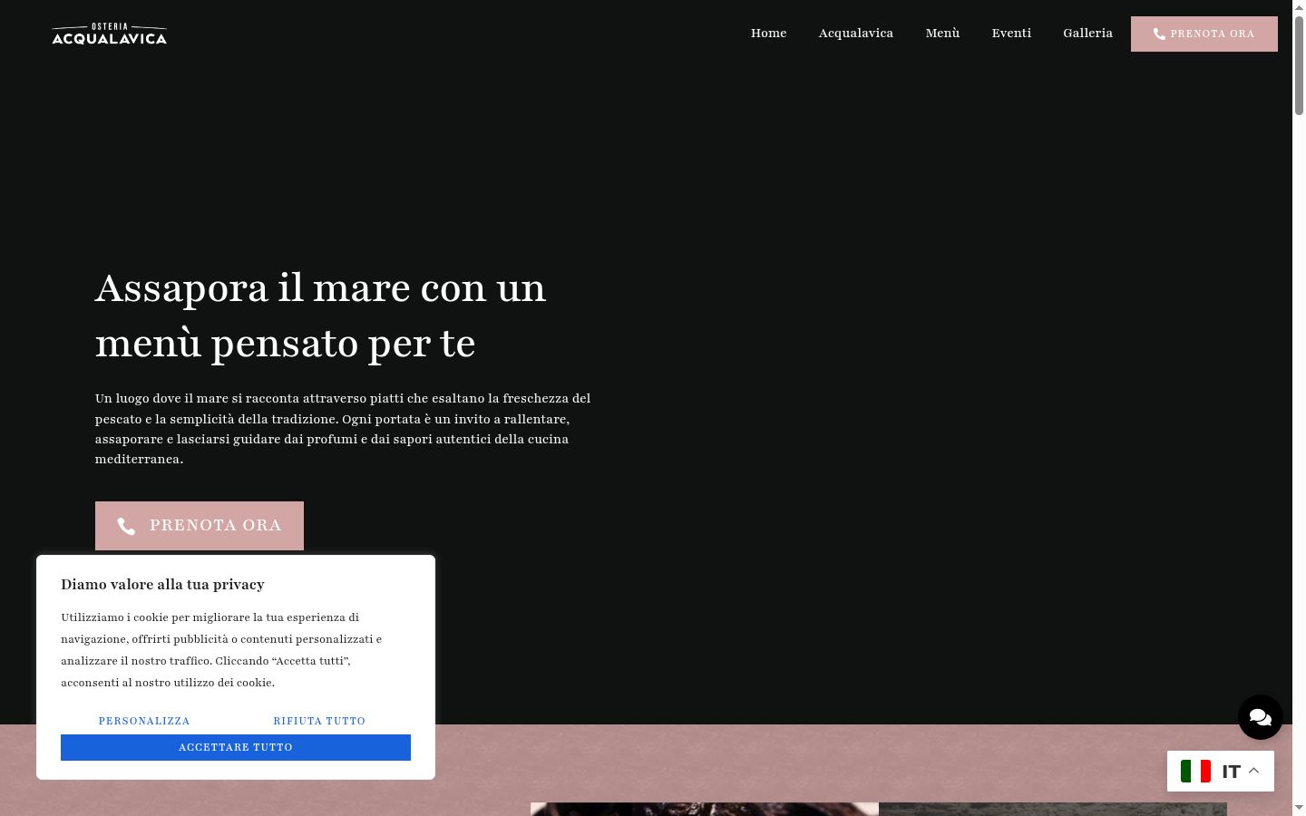 Screenshot van de toestemmingsbanner zoals getoond vóór enige interactie