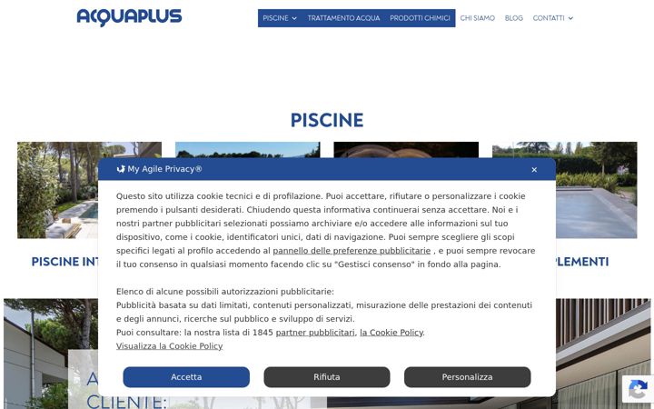 Ekraanipilt saidist acquaplus.com