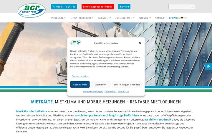 Екранна снимка на acr-rent.de