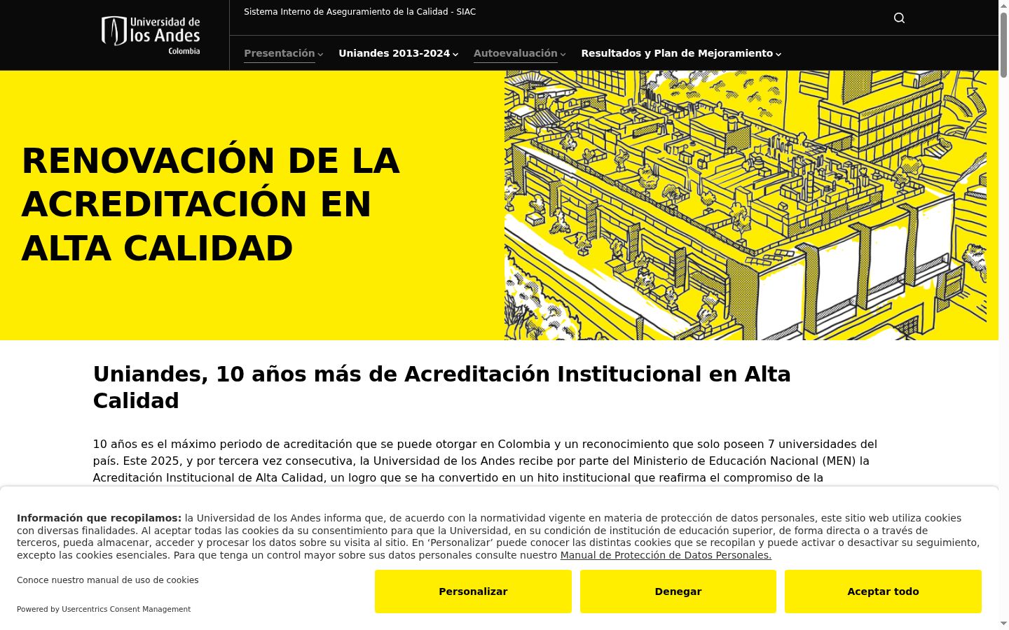 Screenshot tal-banner tal-kunsens muri qabel kwalunkwe interazzjoni
