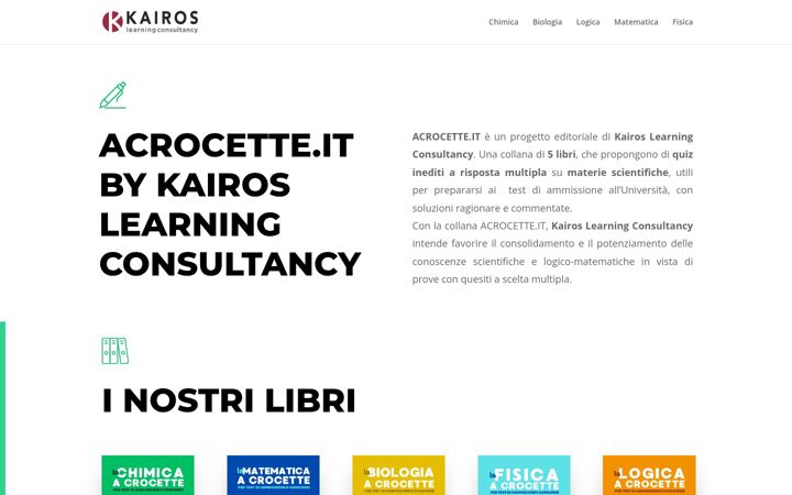 Screenshot of acrocette.it