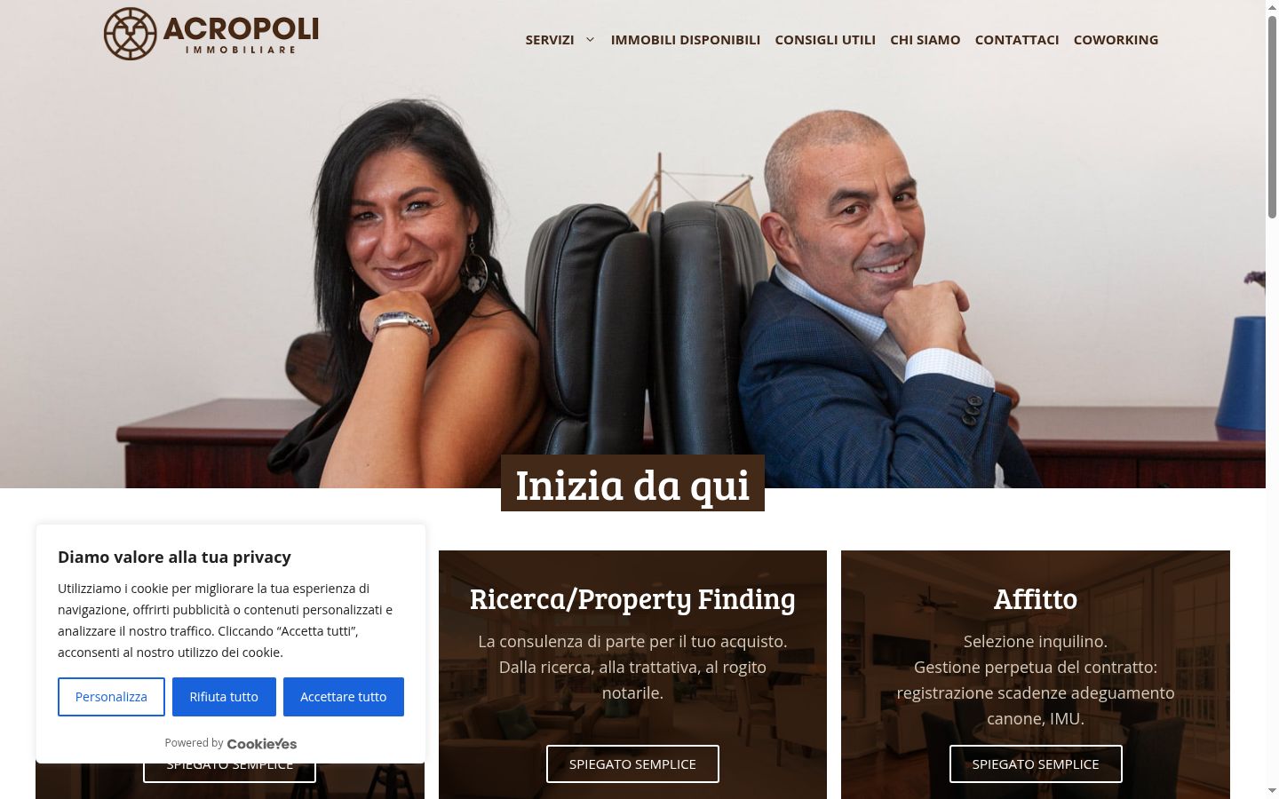 Sutikimo reklamjuostės, rodytos prieš bet kokią sąveiką, ekrano kopija