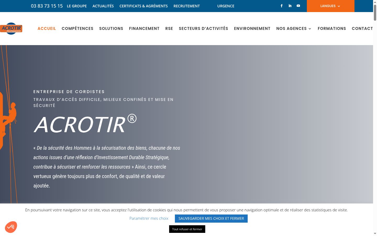 Sutikimo reklamjuostės, rodytos prieš bet kokią sąveiką, ekrano kopija