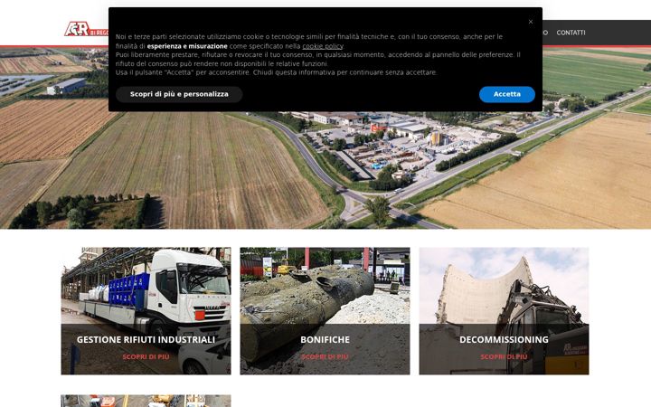 Screenshot of acrreggiani.it