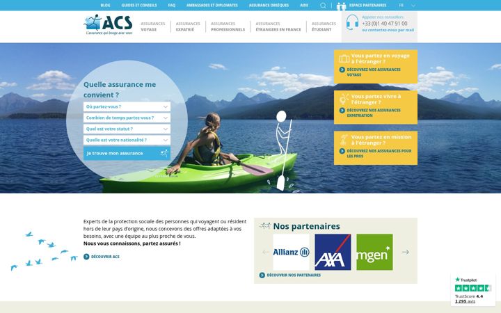 Screenshot of acs-ami.com