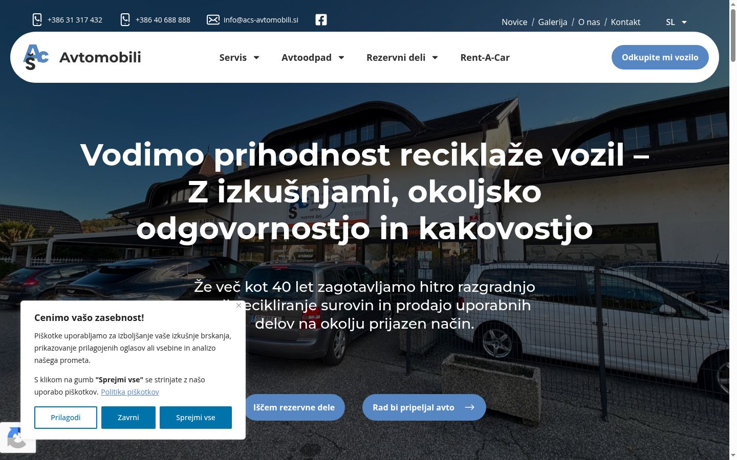 Ekraanipilt nõusolekubännerist, mida näidati enne mis tahes suhtlust