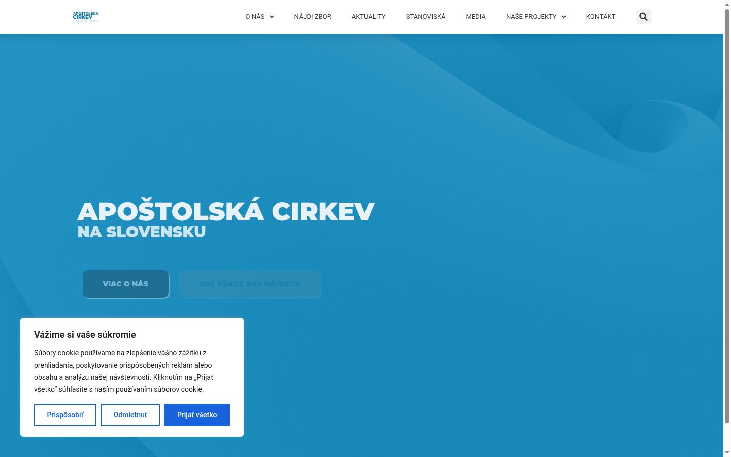 Screenshot tal-banner tal-kunsens muri qabel kwalunkwe interazzjoni