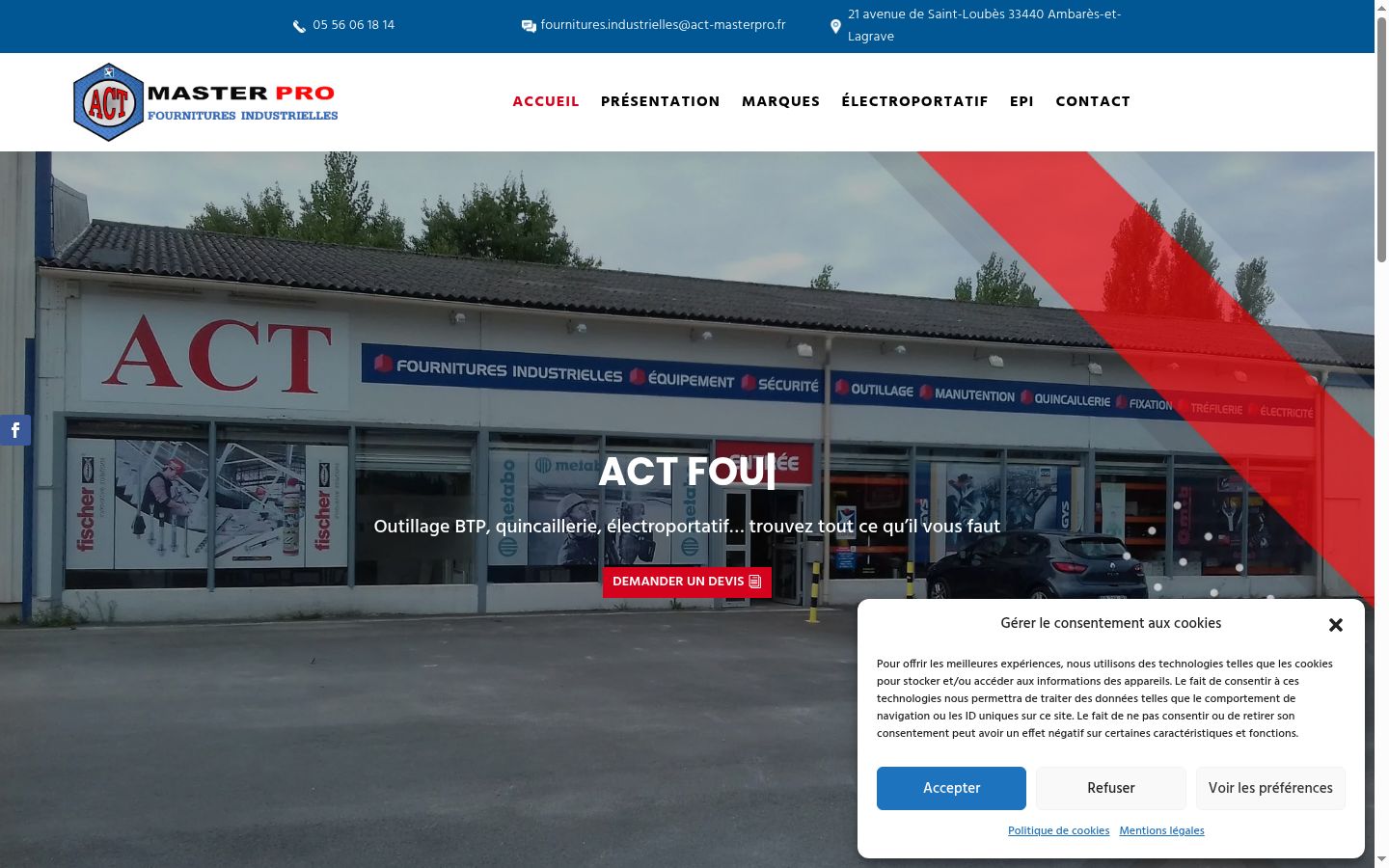 Zrzut ekranu banera zgody wyświetlanego przed jakąkolwiek interakcją