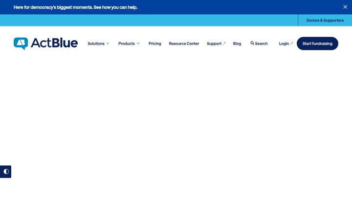 Screenshot of actbluetech.com