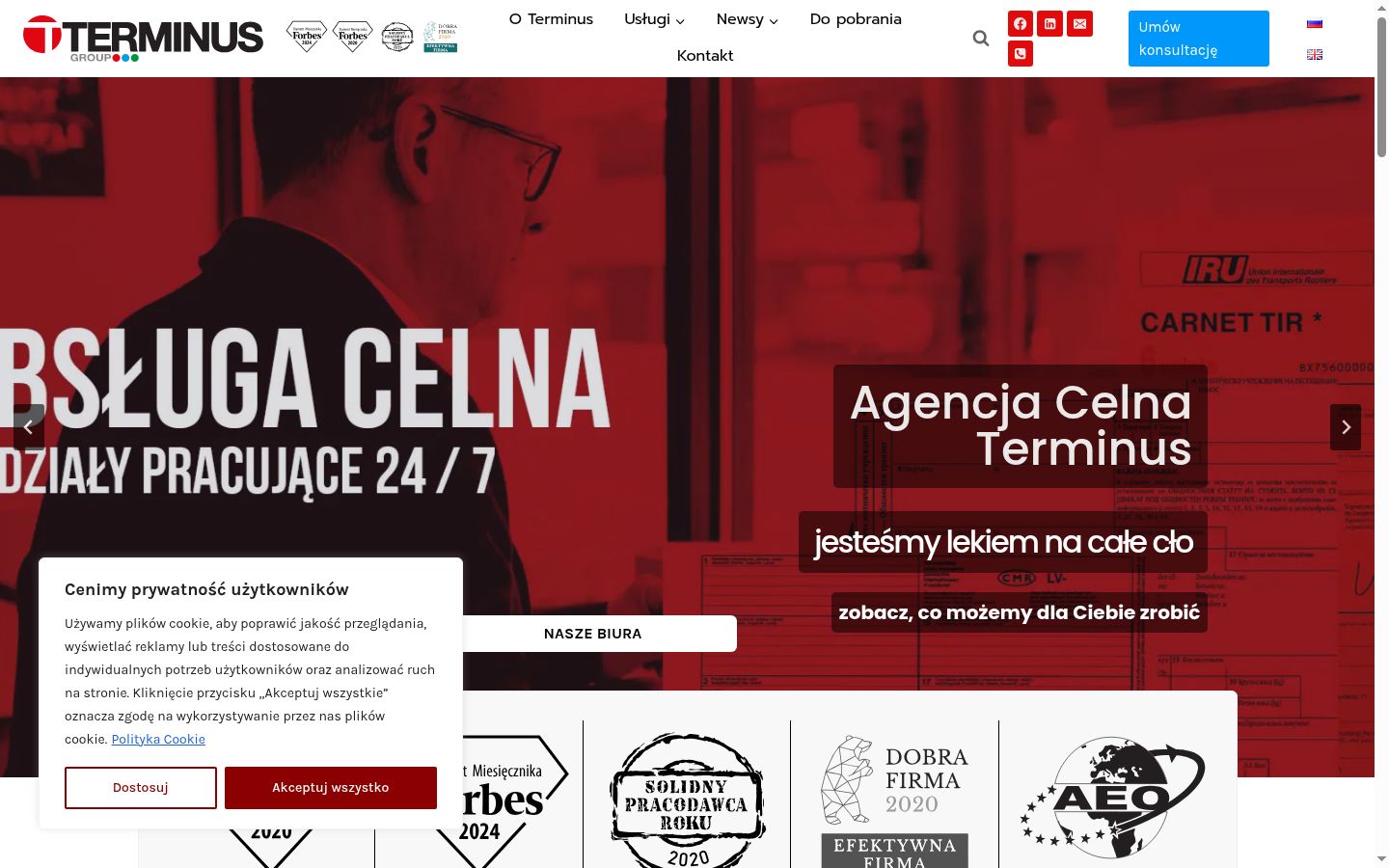 Screenshot tal-banner tal-kunsens muri qabel kwalunkwe interazzjoni