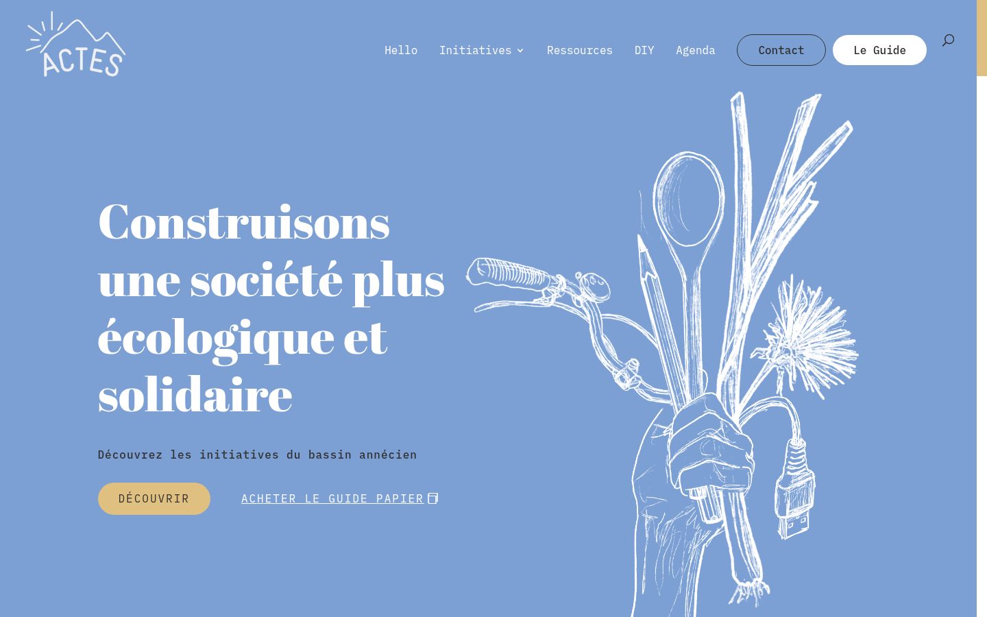 Capture d'écran de la bannière de consentement affichée avant toute interaction