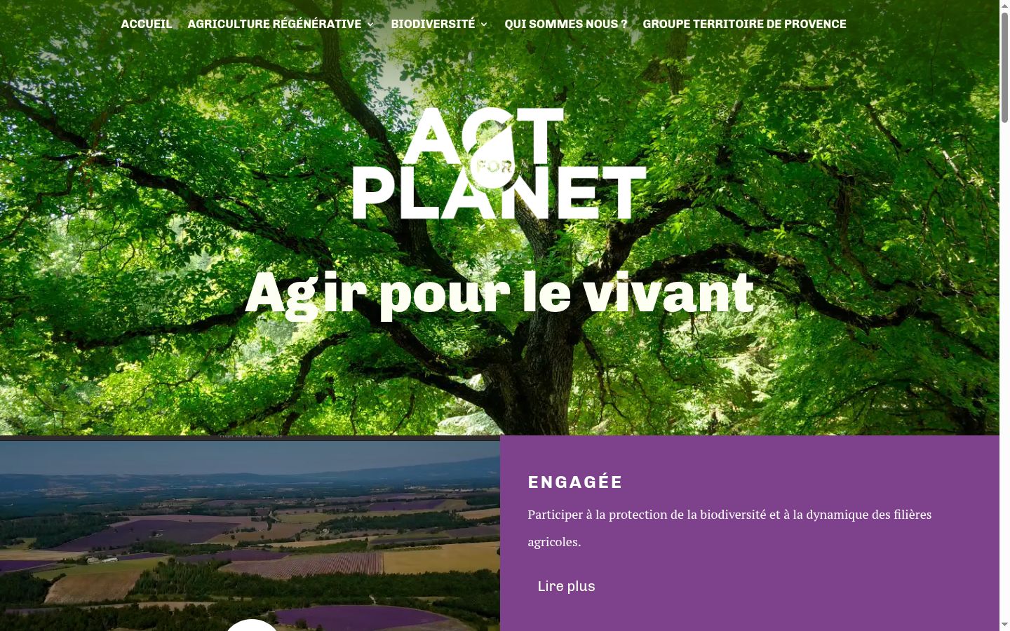 Capture d'écran de la bannière de consentement affichée avant toute interaction