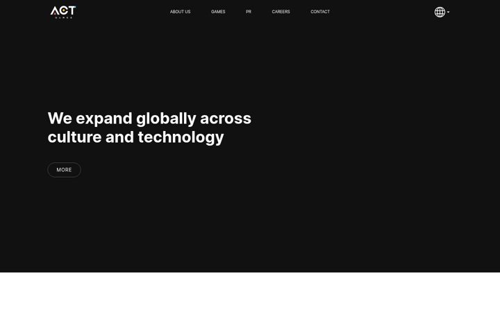 Screenshot of actgames.co
