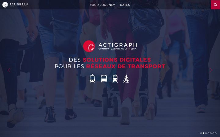 Screenshot of actigraph.com