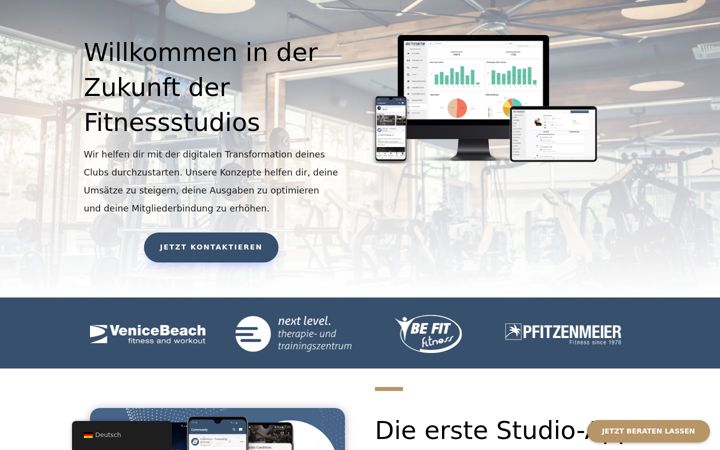 Screenshot of actinate.com