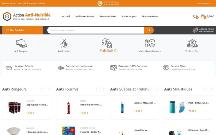 Screenshot of action-anti-nuisible.fr