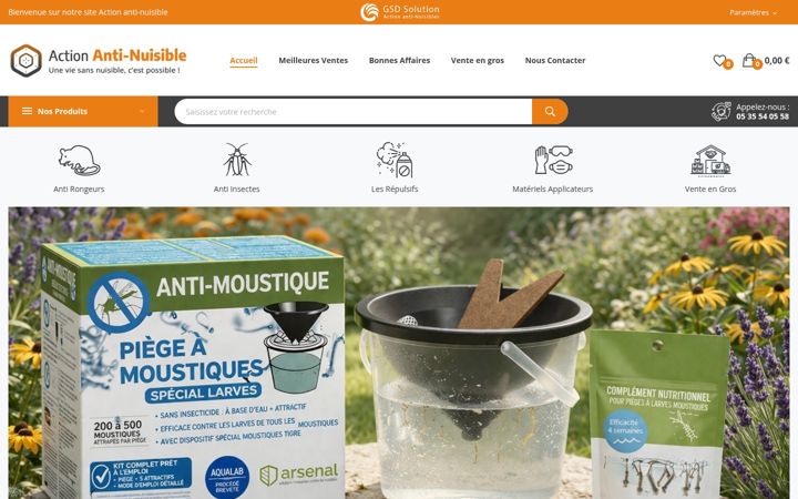 Screenshot of action-anti-rongeur.fr