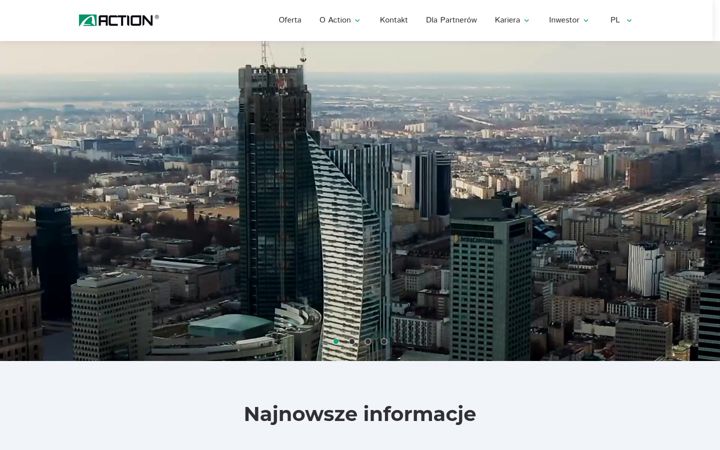 Screenshot of action.pl