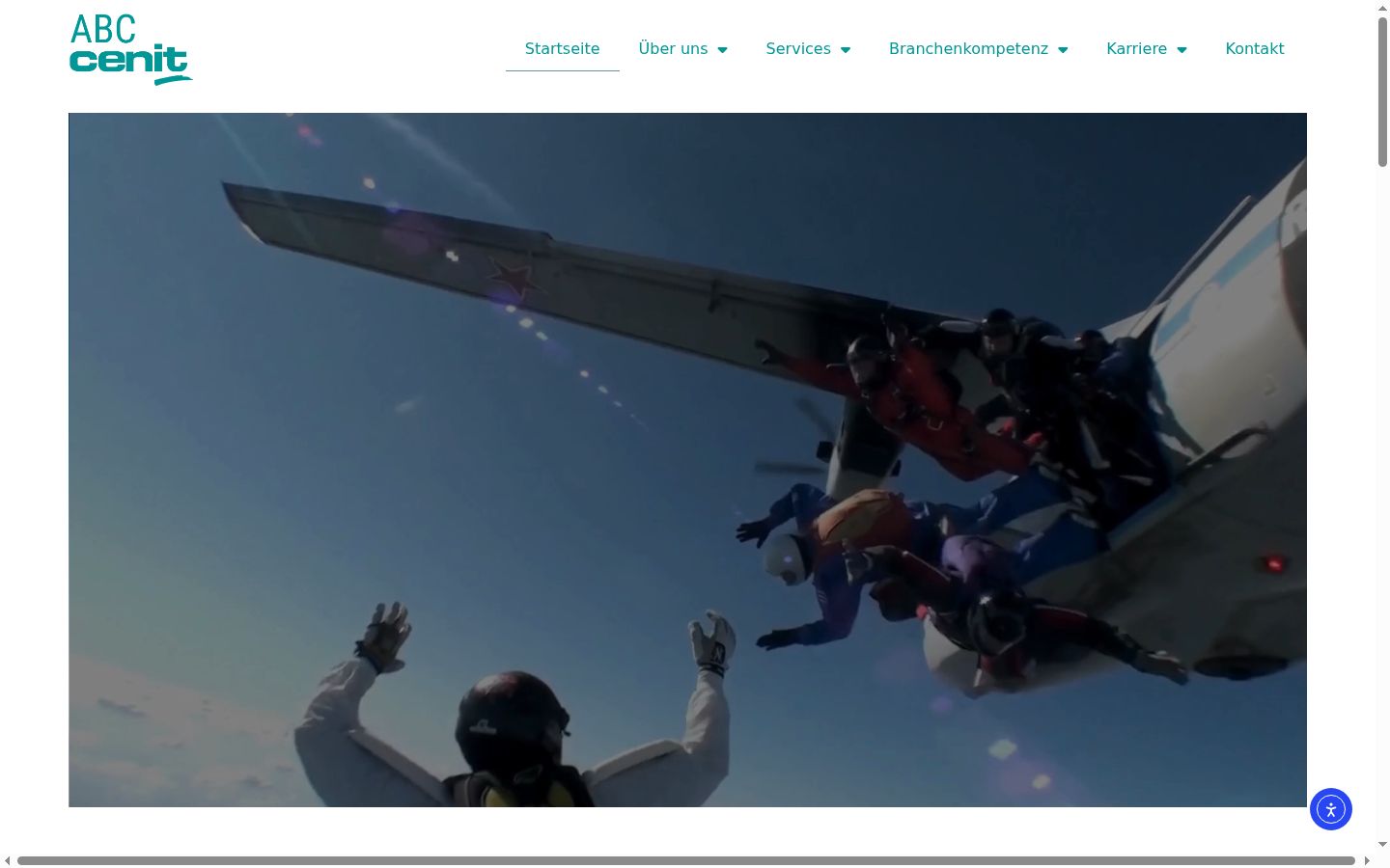 Captura de pantalla del banner de consentimiento mostrado antes de cualquier interacción