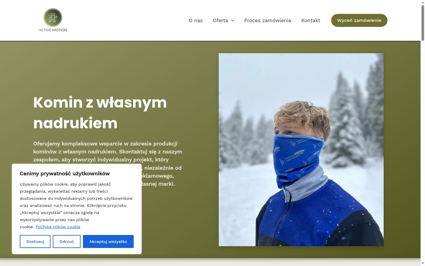 Sutikimo reklamjuostės, rodytos prieš bet kokią sąveiką, ekrano kopija