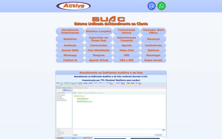 Screenshot of activepage.com.br