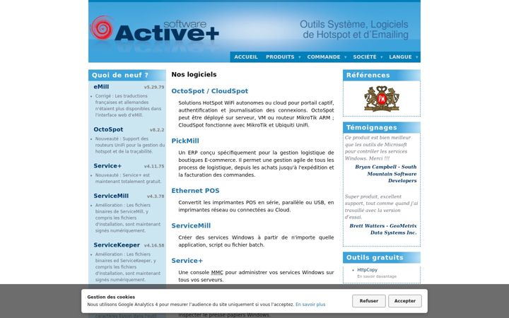 Screenshot of activeplus.com