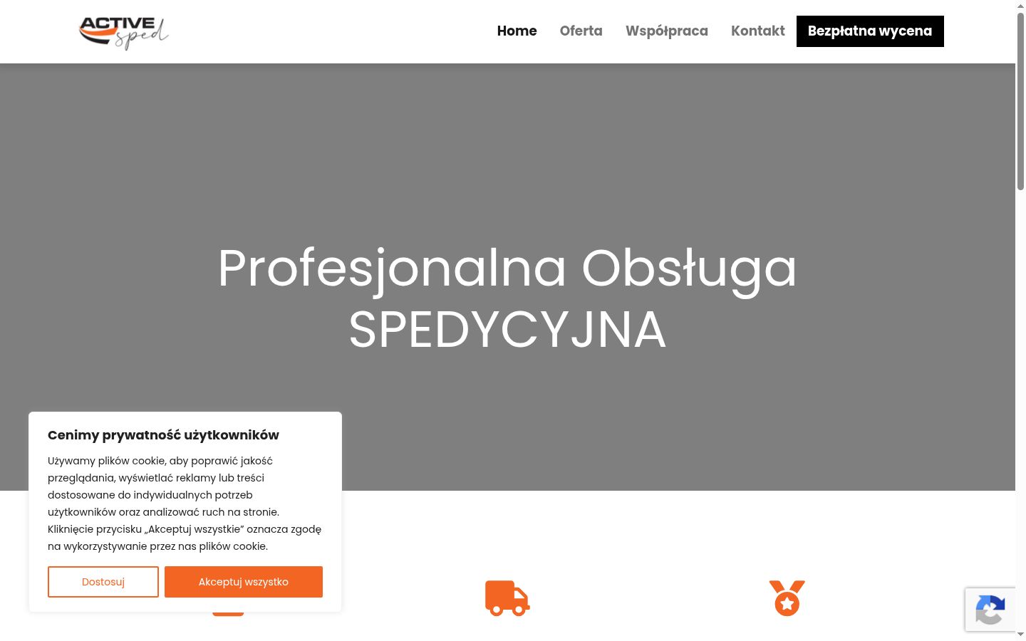 Snímek obrazovky baneru souhlasu zobrazeného před jakoukoli interakcí