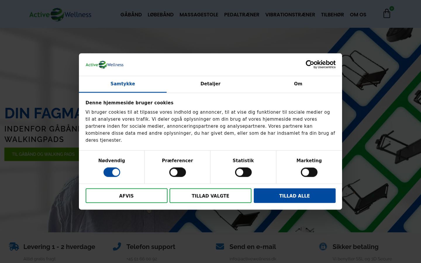 Snímka obrazovky banera súhlasu zobrazeného pred akoukoľvek interakciou