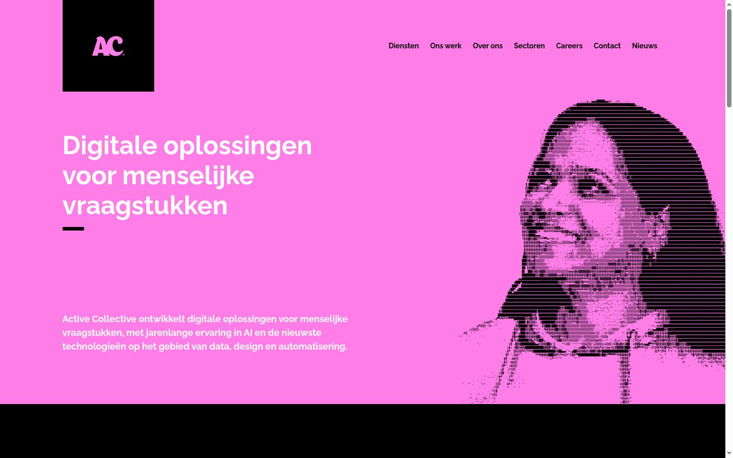 Screenshot des Einwilligungsbanners vor jeglicher Interaktion