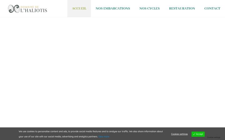 Screenshot του activiteshaliotis.fr