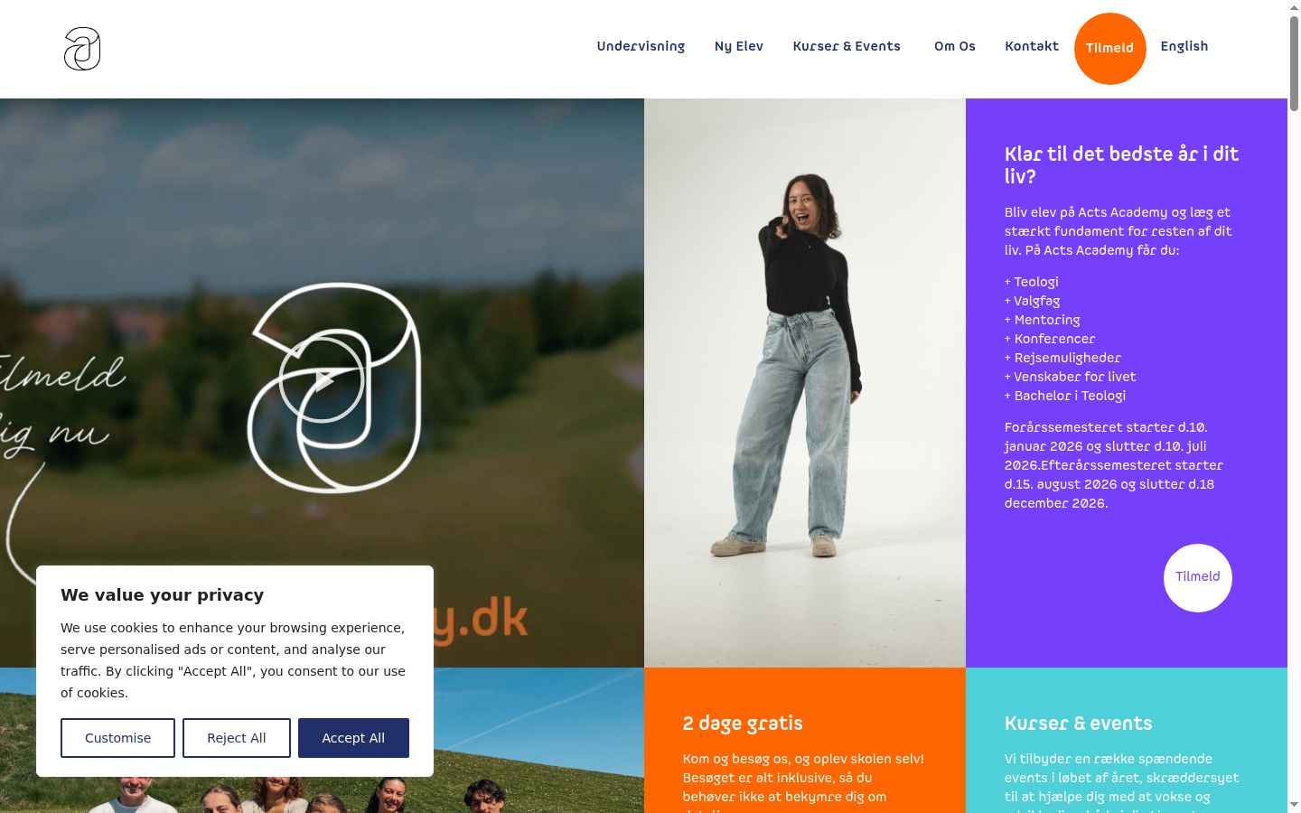 Screenshot tal-banner tal-kunsens muri qabel kwalunkwe interazzjoni