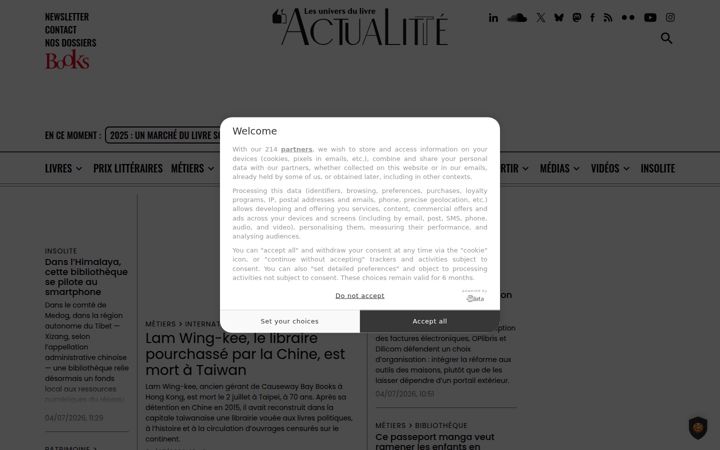 Ekrānuzņēmums no actualitte.com