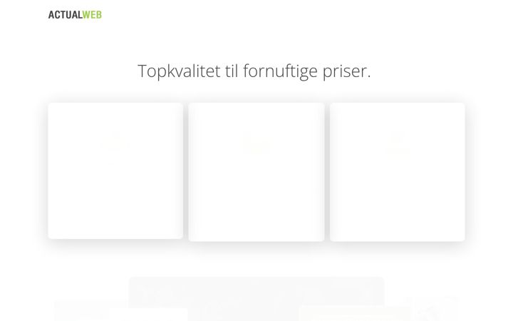 Screenshot of actualweb.eu