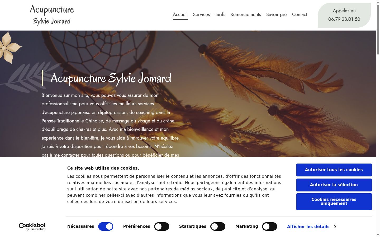Screenshot des Einwilligungsbanners vor jeglicher Interaktion
