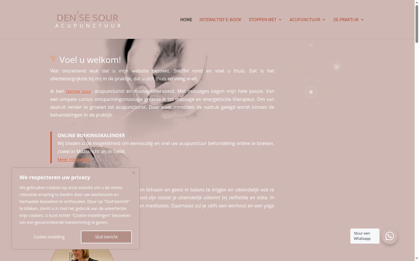Screenshot tal-banner tal-kunsens muri qabel kwalunkwe interazzjoni