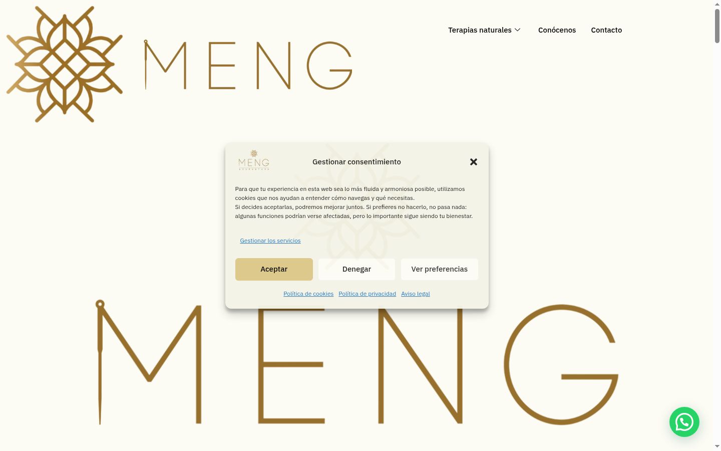 Screenshot des Einwilligungsbanners vor jeglicher Interaktion