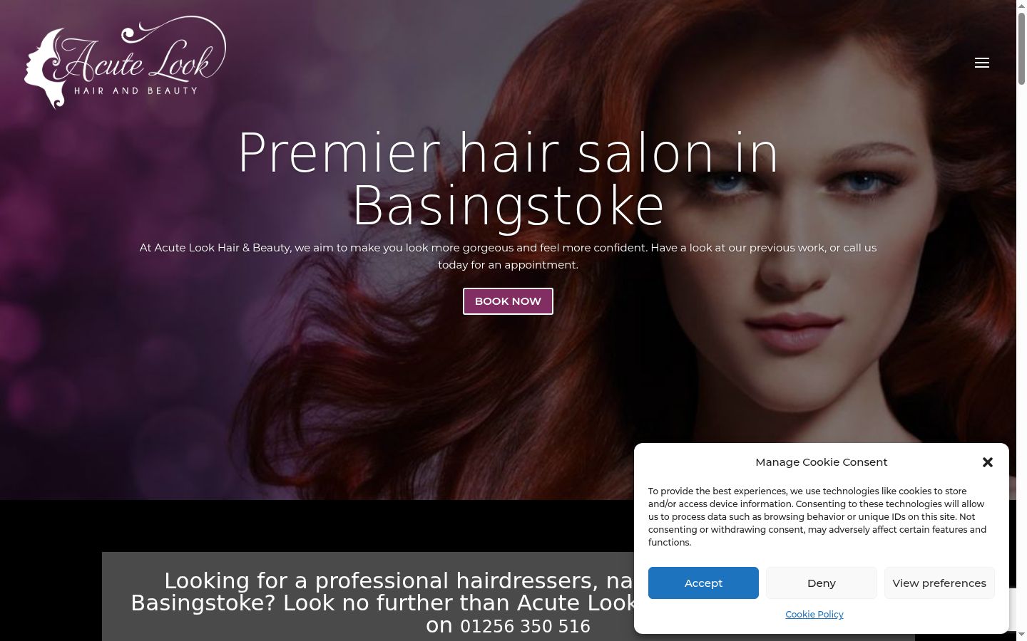 Screenshot van de toestemmingsbanner zoals getoond vóór enige interactie