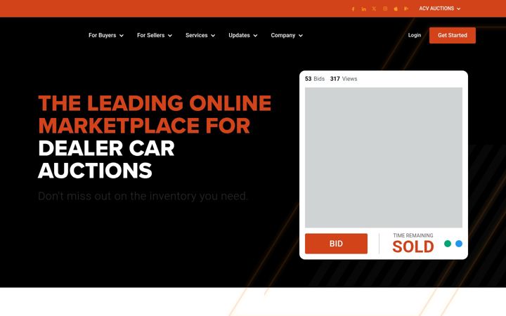 Screenshot του acvauctions.com