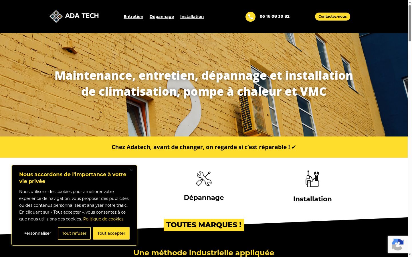 Screenshot tal-banner tal-kunsens muri qabel kwalunkwe interazzjoni