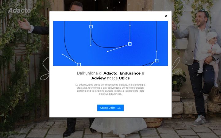 Screenshot of adacto.it