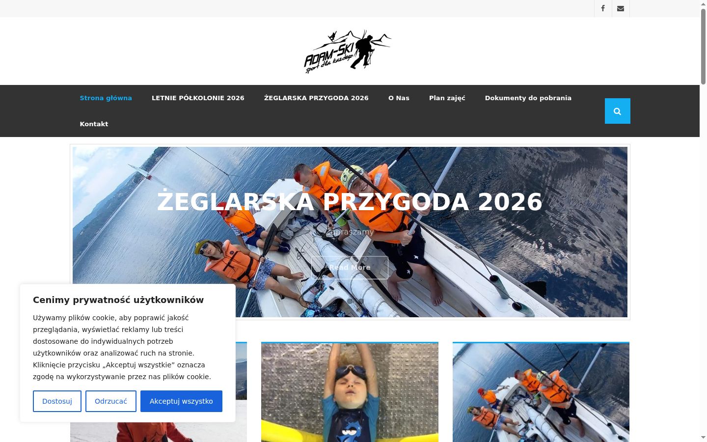 Sutikimo reklamjuostės, rodytos prieš bet kokią sąveiką, ekrano kopija