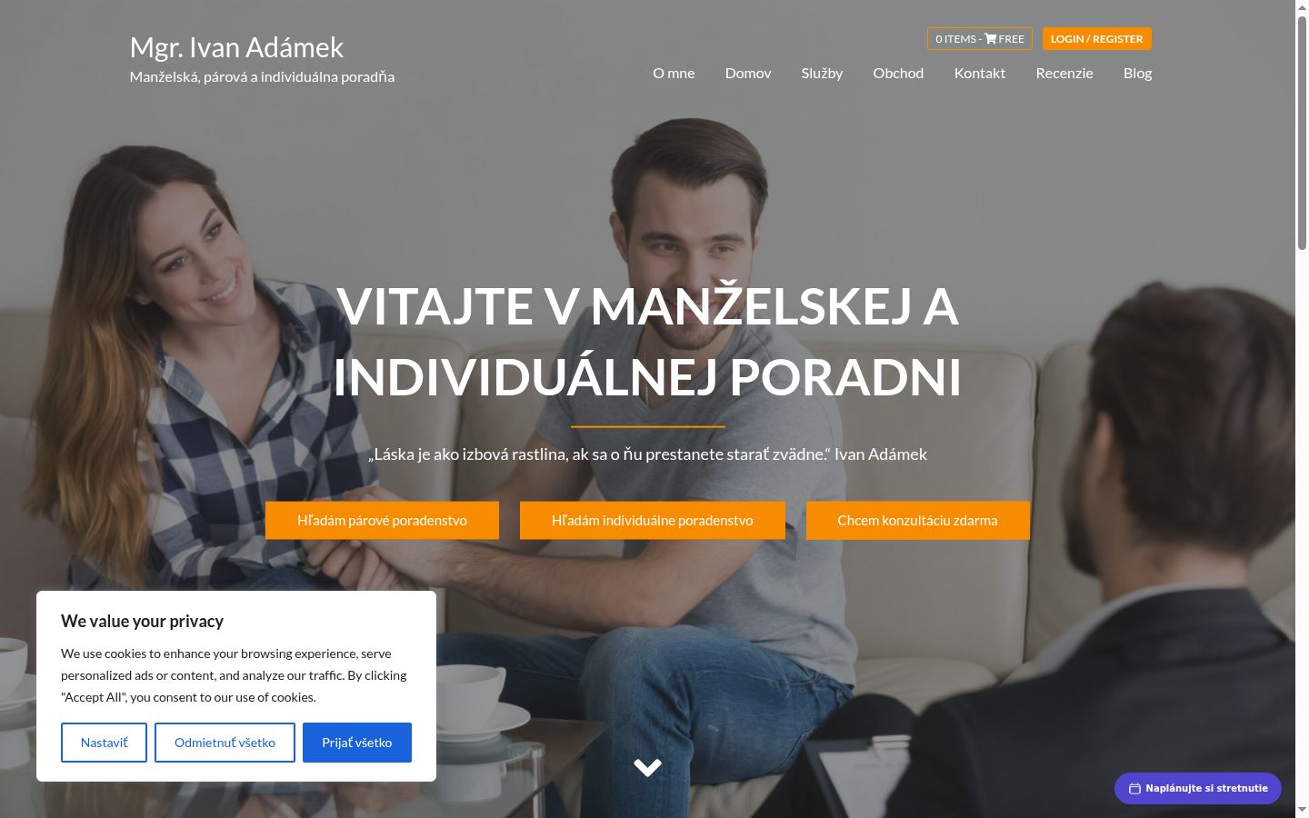 Zrzut ekranu banera zgody wyświetlanego przed jakąkolwiek interakcją