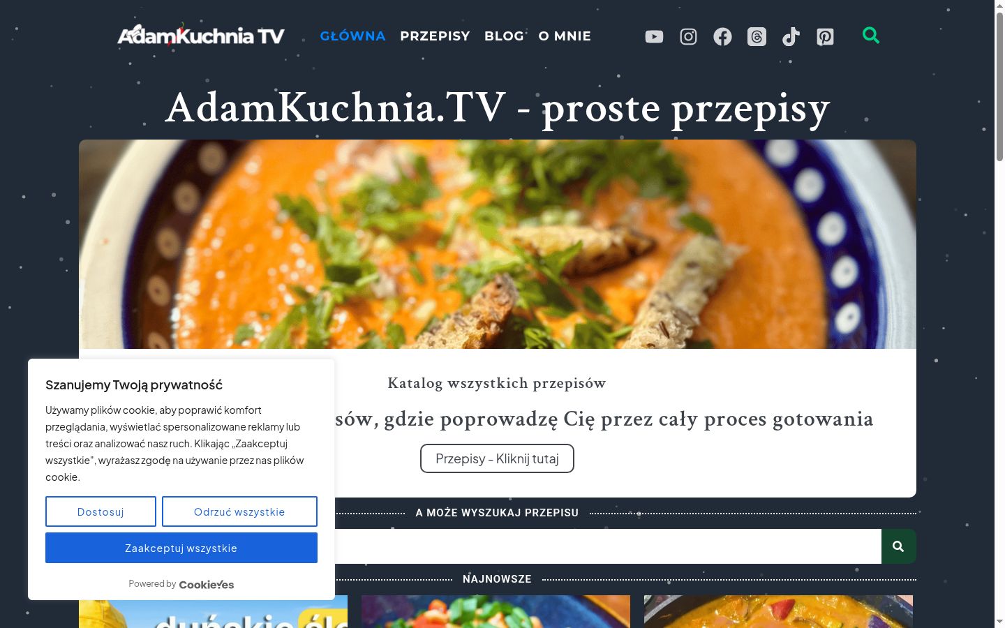 Kuvakaappaus suostumusbannerista, joka näytettiin ennen mitään vuorovaikutusta