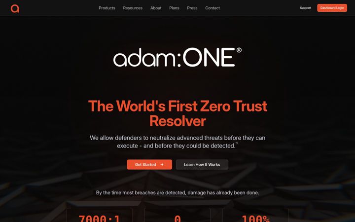 Screenshot of adamnet.works