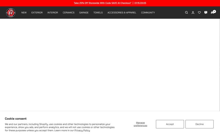 Screenshot of adamspolishes.com