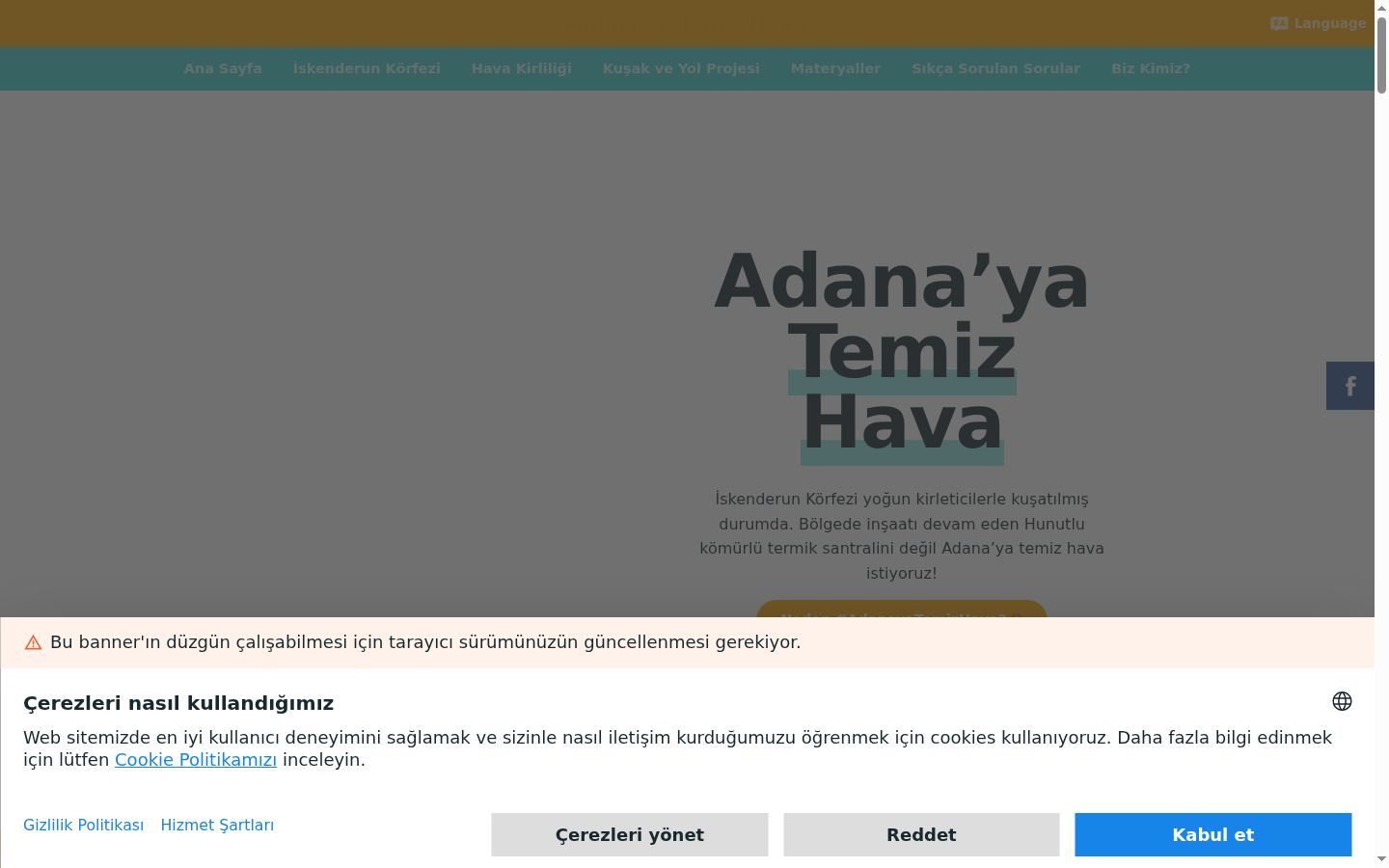 Snímka obrazovky banera súhlasu zobrazeného pred akoukoľvek interakciou