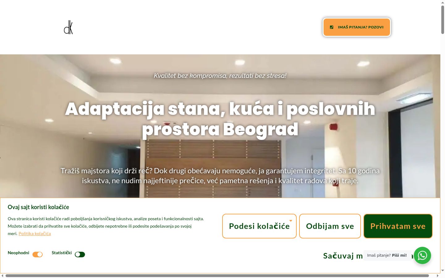 Zrzut ekranu banera zgody wyświetlanego przed jakąkolwiek interakcją