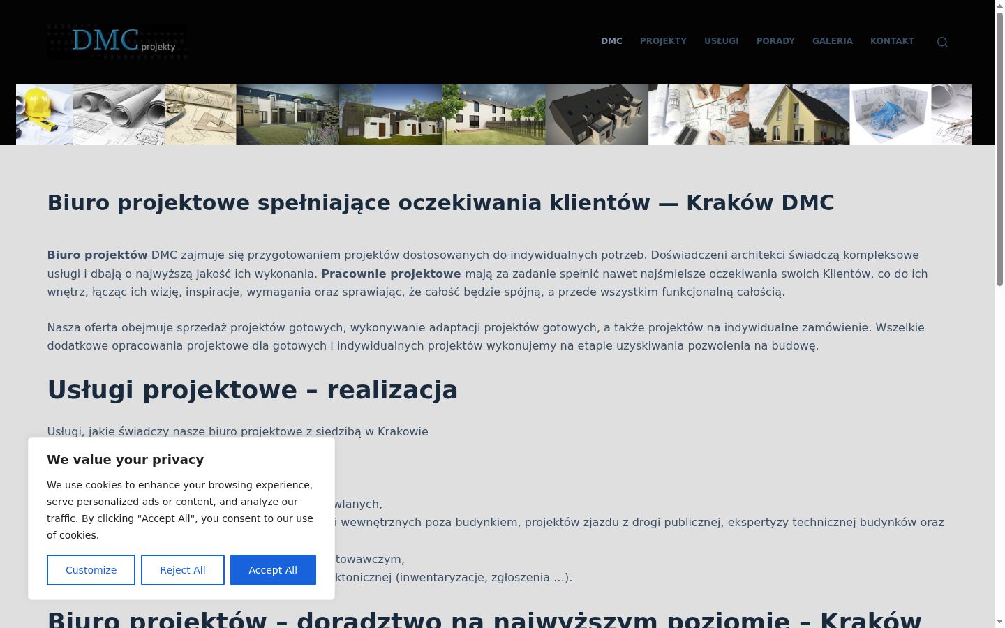 Snímka obrazovky banera súhlasu zobrazeného pred akoukoľvek interakciou
